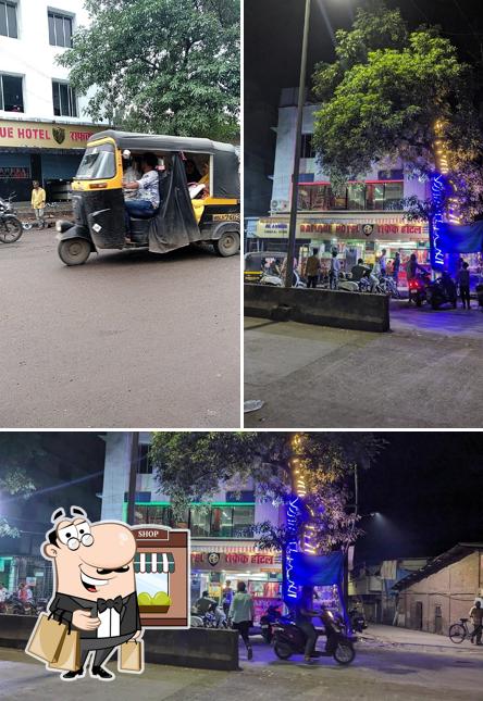 The exterior of Rafique Hotel