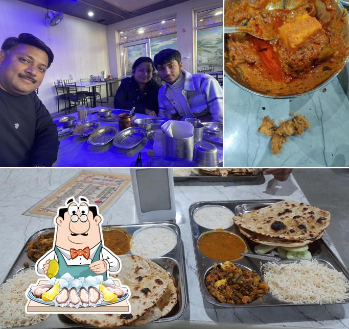 Oysters at श्री कृष्णा वैष्णो डाबा