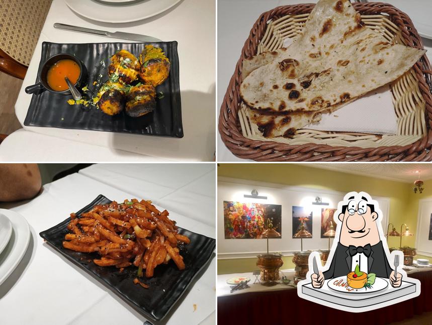 Comida em Taj Mahal Restaurante