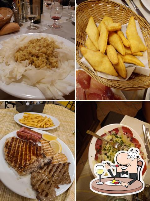 Cibo al Trattoria Del Beccaccino