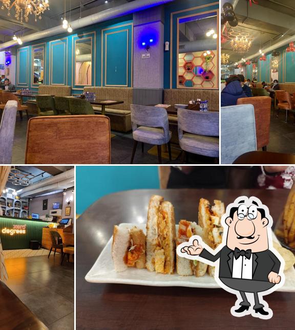 Take a seat at one of the tables at Xero Degrees
