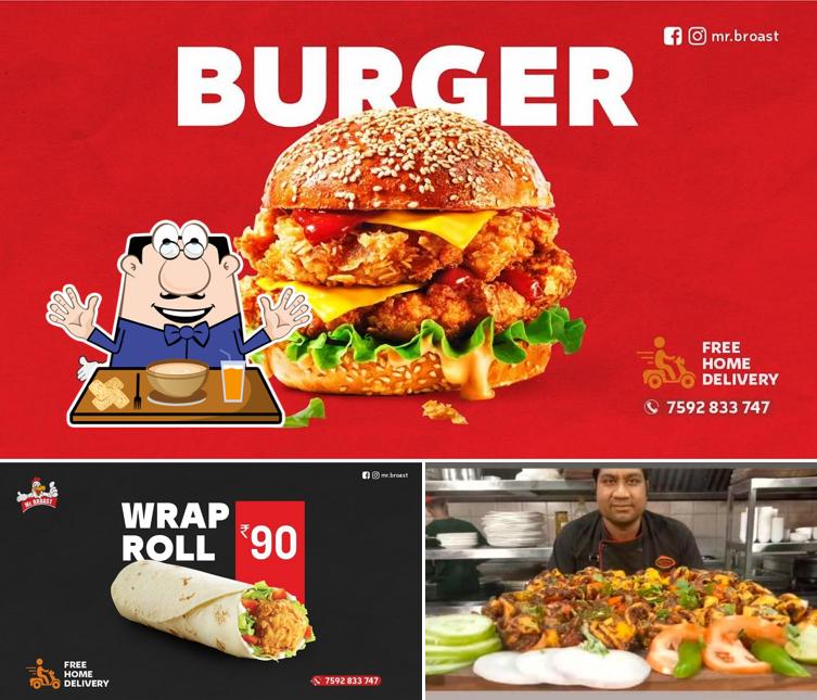 Meals at Mr. Broast Cafe & Restaurant