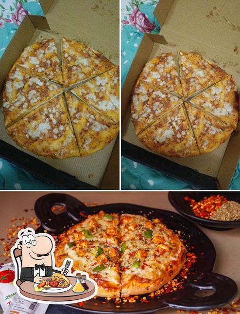 Try out various types of pizza