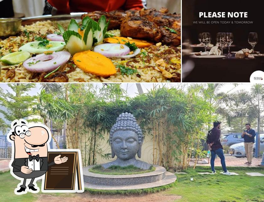 You can get some fresh air outside CELEBRATIONS FINE DINE-IN & RESORT