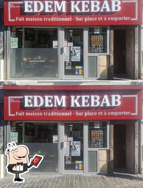 L'extérieur de EDEM KEBAB