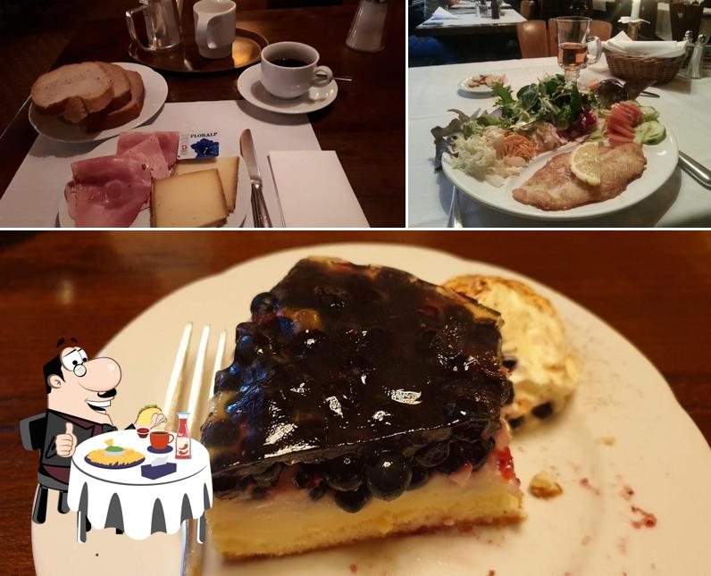 Piatto di formaggi al Hotel Sonne