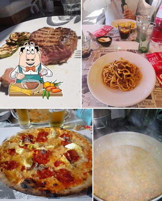 Spaghetti alla bolognese al Ristorante Pizzeria La Lepre Bianca