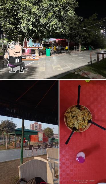 The interior of Shuddh Desi Dhaba