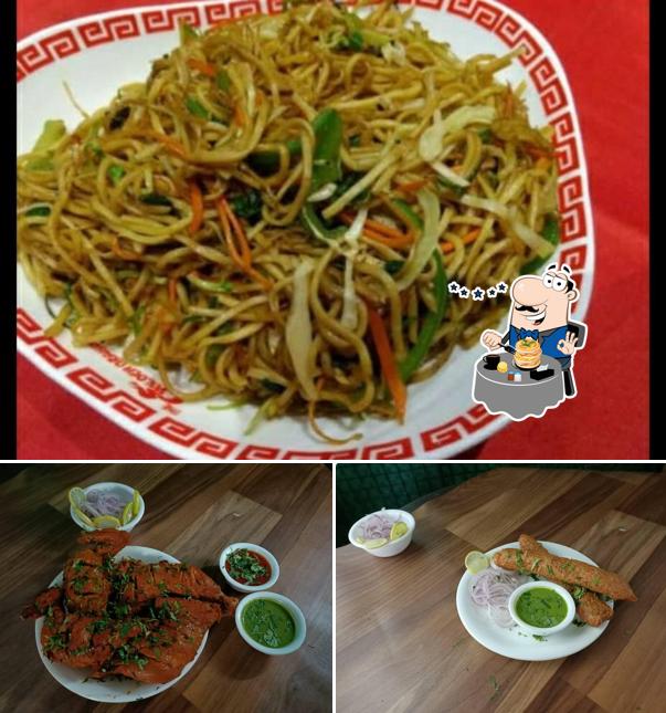 Food at Chicken Corner