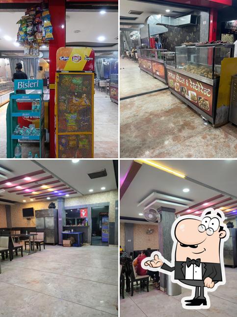 The interior of Gagan Hotel