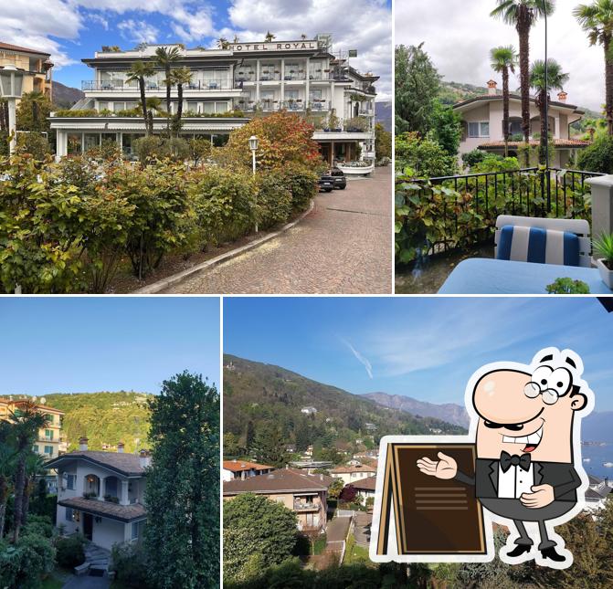 Gli esterni costituiscono una caratteristica importante di Hotel Royal Stresa