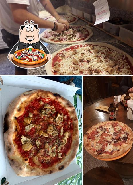 A Pizzeria Naso di Gatto, puoi assaggiare una bella pizza