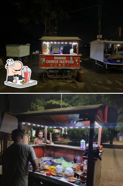 Enjoy a drink at BHAVANI CHINESE AND FAST FOOD