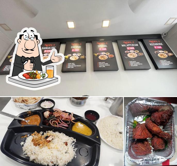 Meals at Mehfil Biriyani