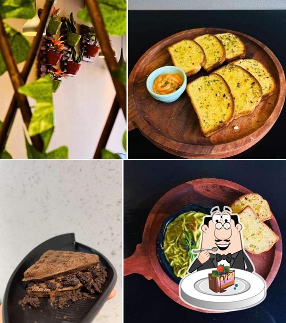 Chocolate cake at OC Cafe