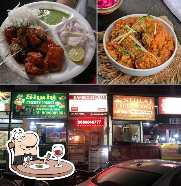 The image of food and exterior at Barbecue wale