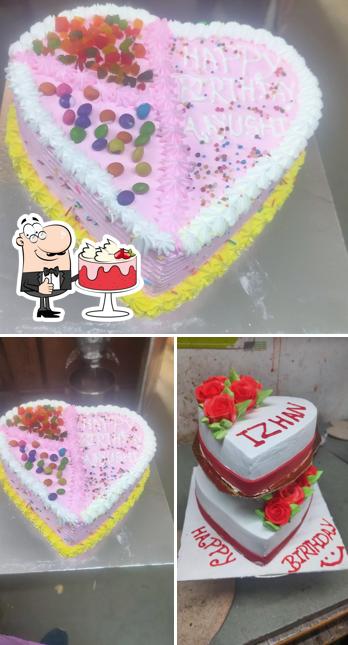 Red velvet cake at Bekari the foodie cafe kekri