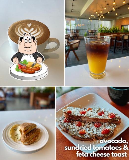 Food at Curators Coffee