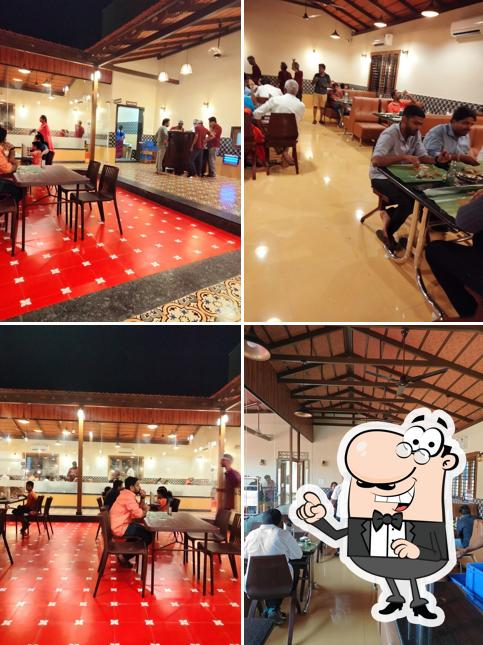 The interior of Maman Briyani Stall - Thindal