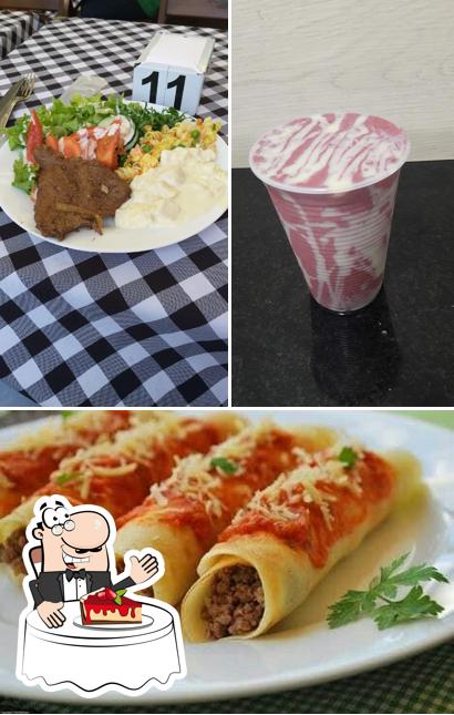 Restaurante Container serve uma gama de pratos doces