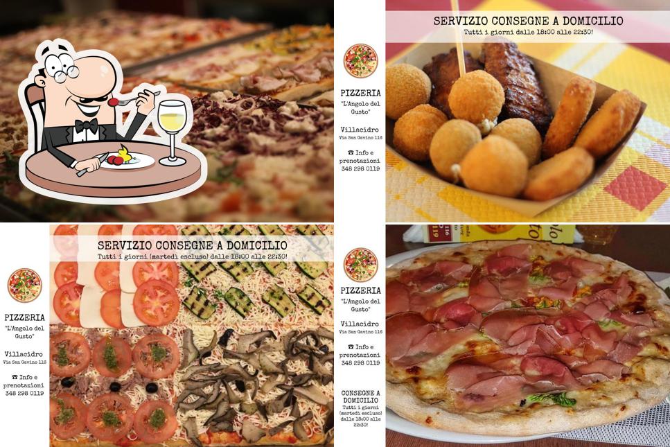 Cibo al Pizzeria d'asporto L'angolo del Gusto