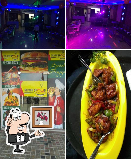 Silver Spoons Restaurant is distinguished by interior and food