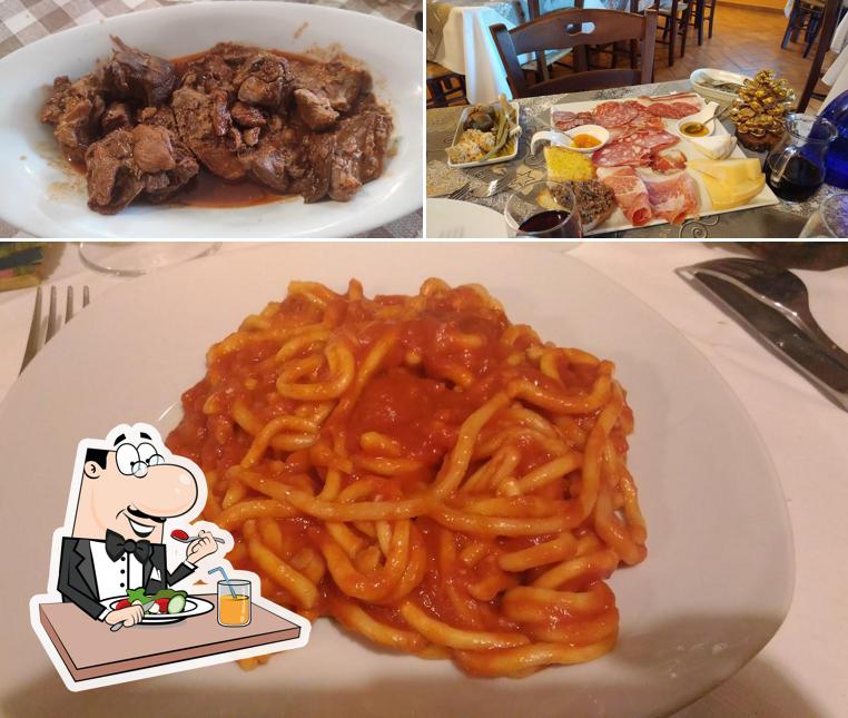 Cibo al Hosteria di Pantalla