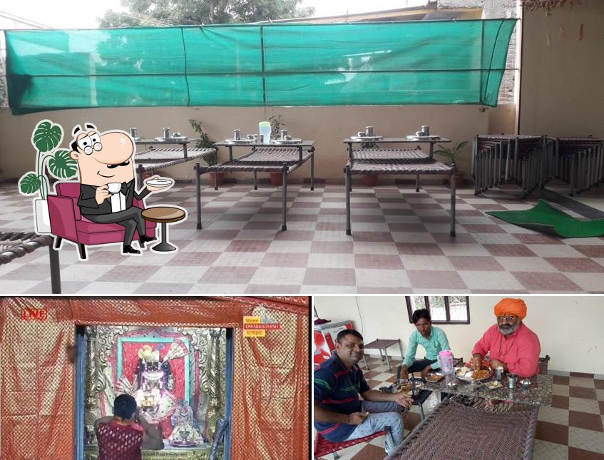 The interior of Hotel Thakar Restaurant & A.C Room's