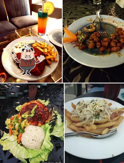 Food at Noir Sky Lounge