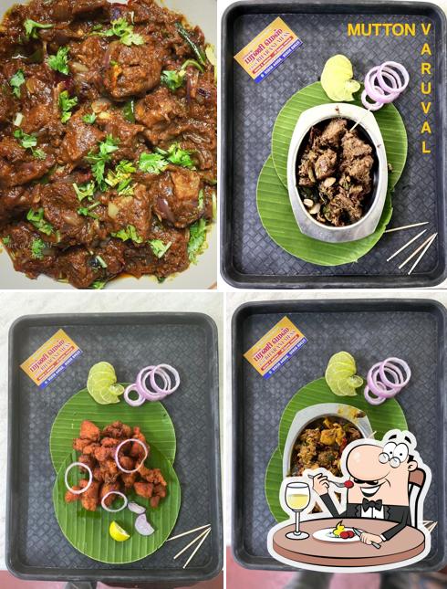 Food at Bharani Mess