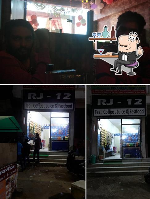 The interior of RJ12 Cafe & Pan Parlour