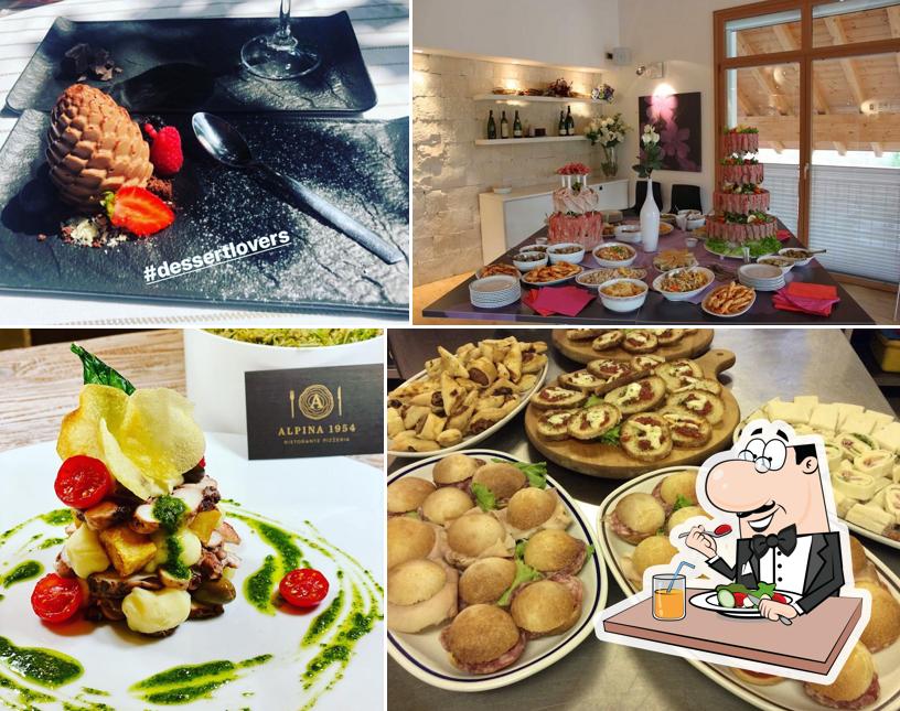 Cibo al Ristorante Pizzeria Alpina