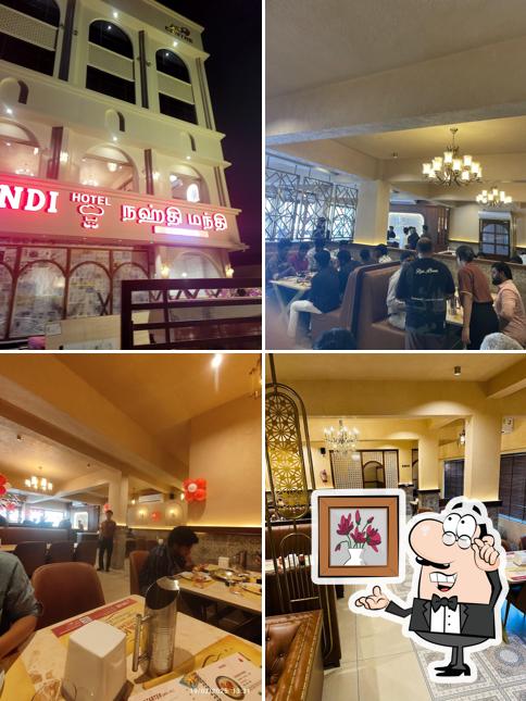 The interior of Nahdi Mandi Restaurant