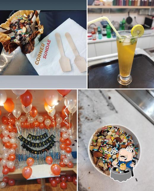 Meals at Corner Sundae Icecreams Cakes Birthday Party Venue Anniversary Celebrations Private Theatre Kids Play Hyd
