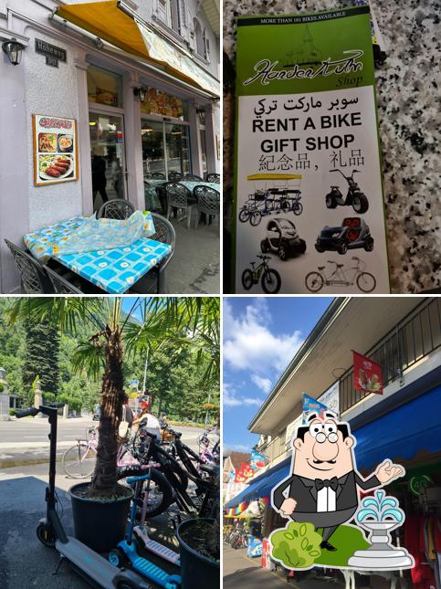 Gli esterni di Harder Kulm Shop / Turky Market