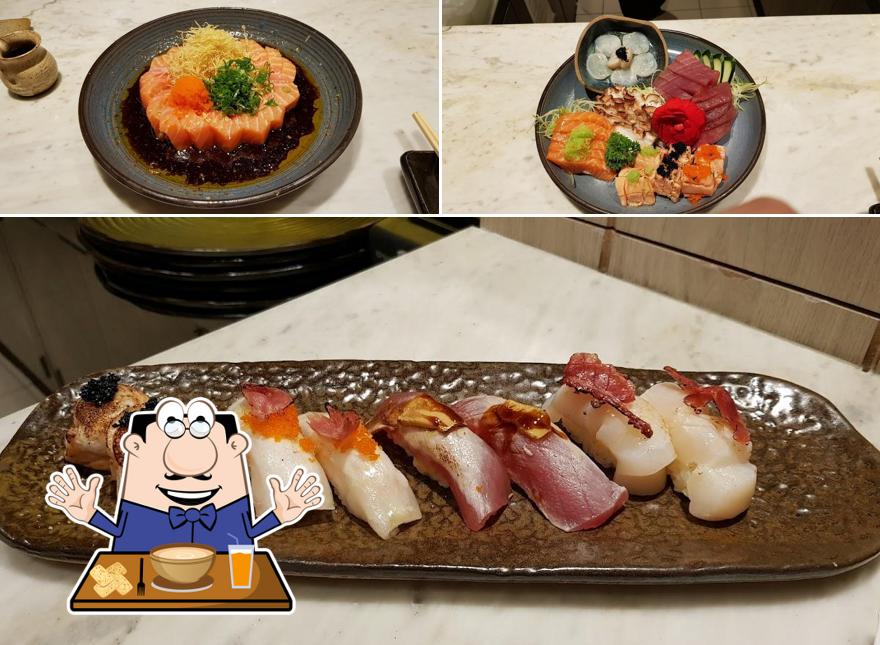 Platos en Nagairô Sushi - Allianz Parque