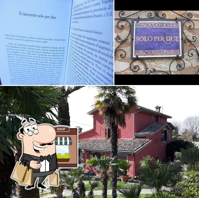 Gli esterni di SOLO PER DUE