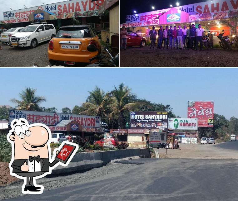 Check out how Sahyadri Group Hotel looks outside