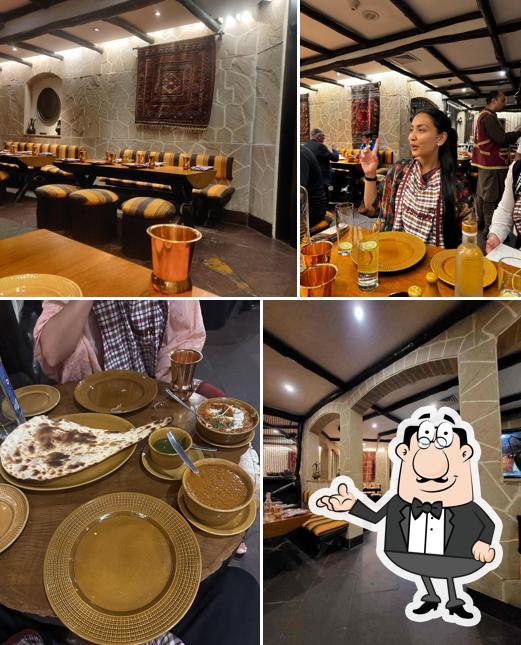 The interior of PESHAWRI