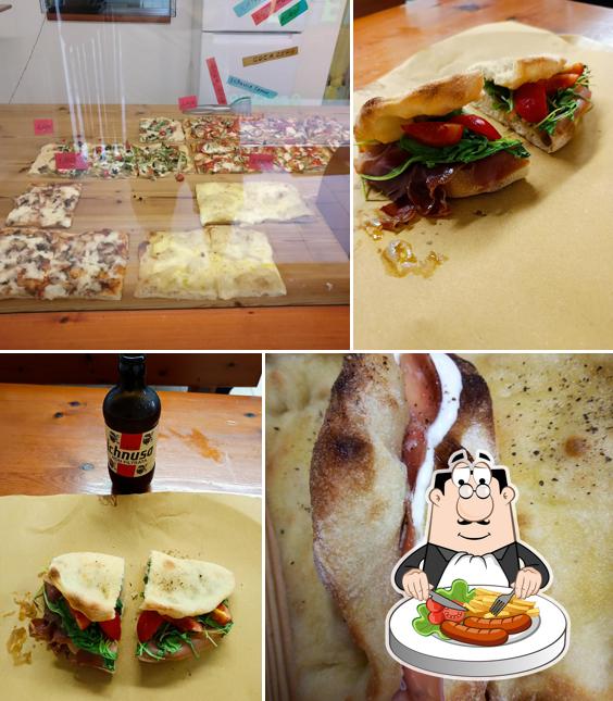 Cibo al Pizza pazza a pezzi