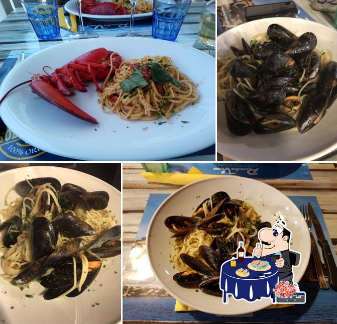 Scegli tra i molti piatti di mare disponibili a ristorante pizzeria rendez vous