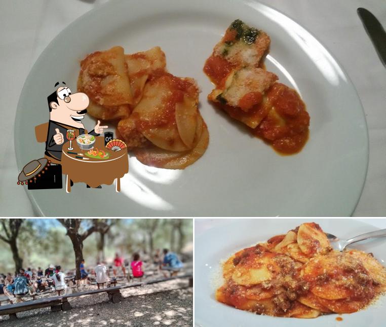 Cibo al Camping Ristorante Supramonte