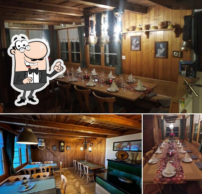 Gli interni di Restaurant Ober-Bürenberg