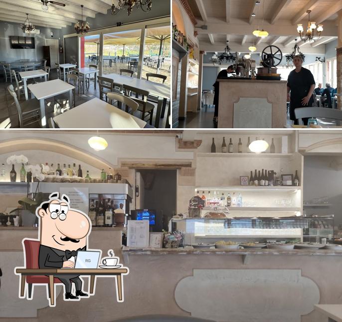 Gli interni di Ristorante La Vecchia Osteria - Nuvolera (bs)
