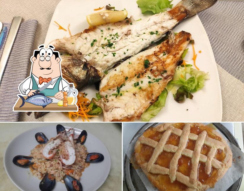 Salmone grigliato al Ristorante Vela