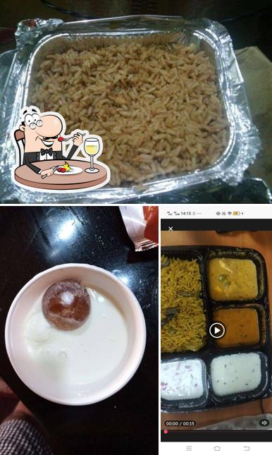 Food at Taaja Tindi