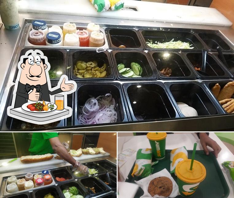 Food at Subway Panjagutta
