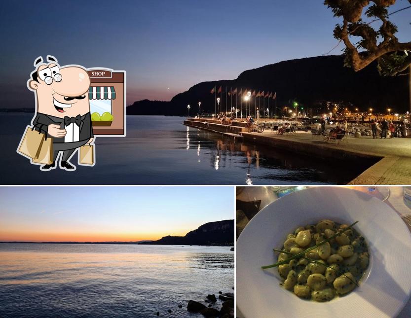 Tra le varie cose da Ristorante Ai Capitani si possono trovare la esterno e cibo