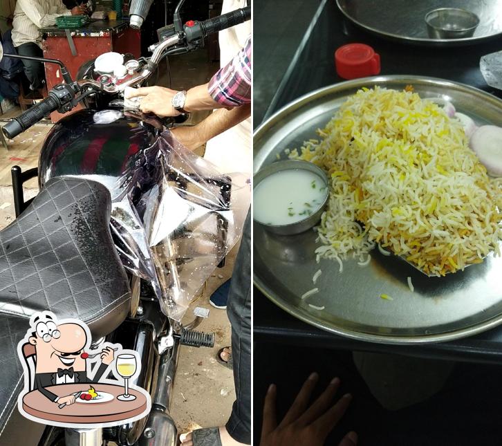 Meals at Madina Biryani Hotel