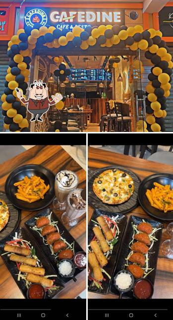 Food at CAFEDINE Cafe & Resto